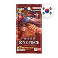 One Piece OP-02 Paramount War Booster, koreanische Ausgabe — versiegeltes Boosterpack