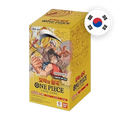 One Piece OP-04 Kingdoms of Intrigue Display, koreanische Ausgabe — originalverpackter Booster-Karton
