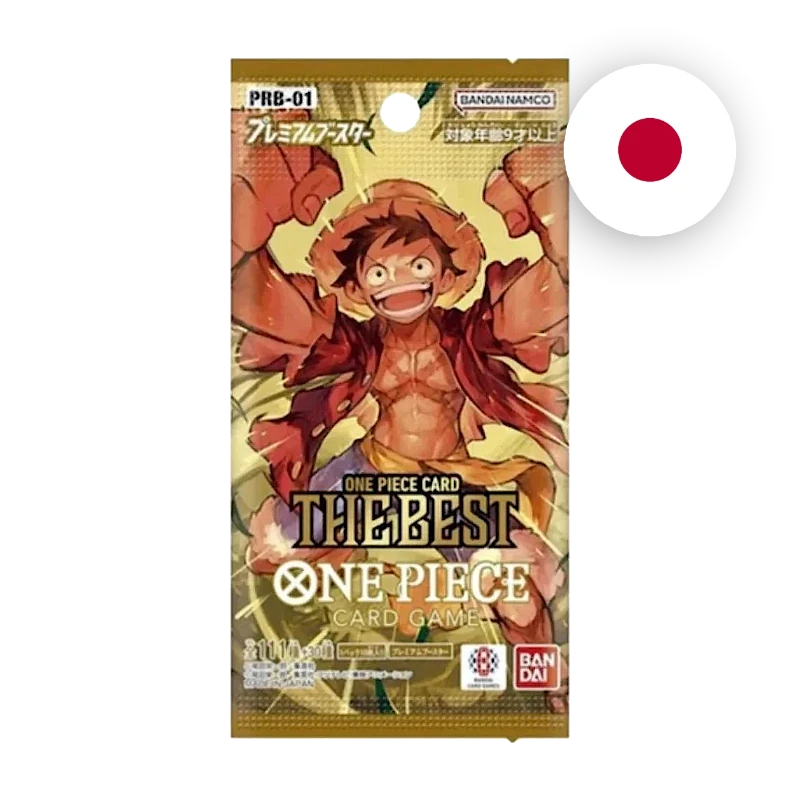 One Piece PRB-01 The Best Booster, japanische Ausgabe — versiegeltes Boosterpack