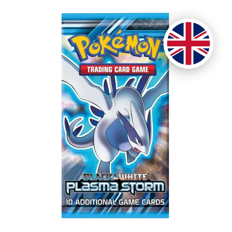 Pokemon B/W Plasma Storm Booster, englische Ausgabe — versiegeltes Boosterpack