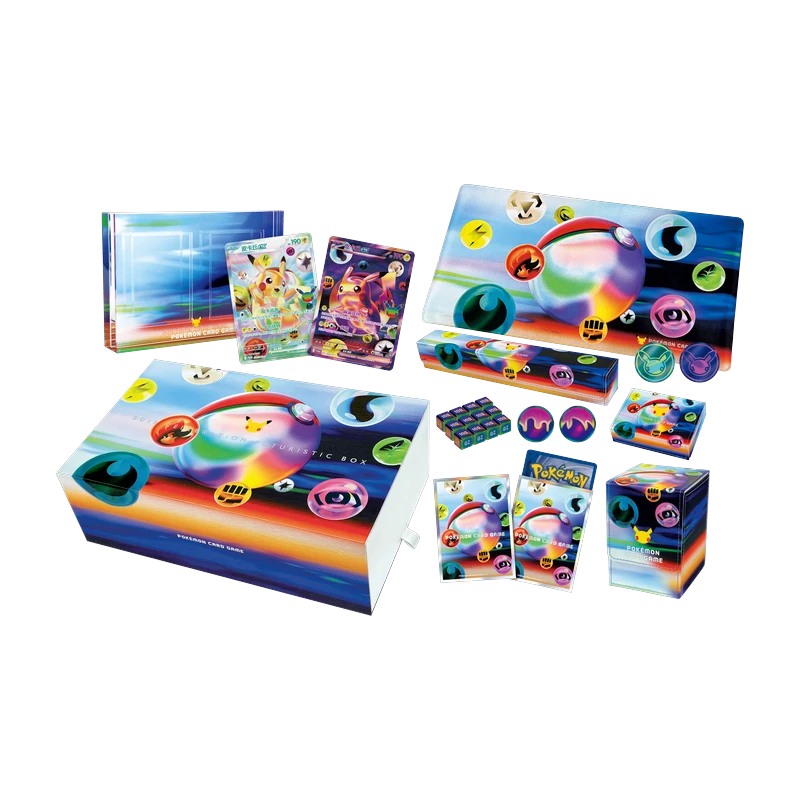 Pokemon MEG 30th Anniversary Colorful Future - Box Set S-CHN — Inhalt des Colorful Future Box Sets
