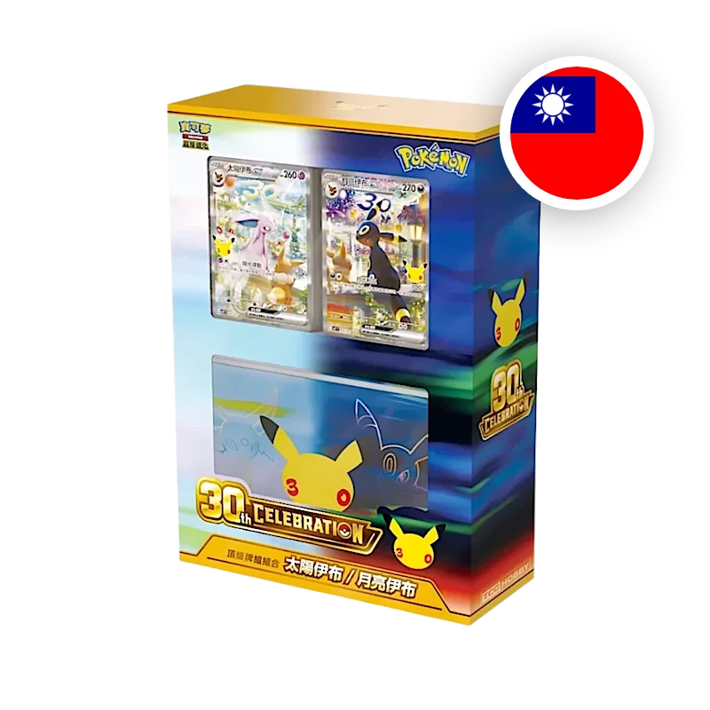 Pokemon MEG 30th Celebration Psiana & Nachtara Premium Deck - Box Set T-CHN — originalverpackt