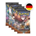 Pokemon S/M Nacht in Flammen Booster, deutsche Ausgabe — versiegeltes Boosterpack