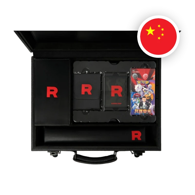 Pokemon S/V Chasing Glory Together Team Rocket Special Case Gift Box, chinesische Ausgabe (vereinfacht) — originalverpackte Sammelbox