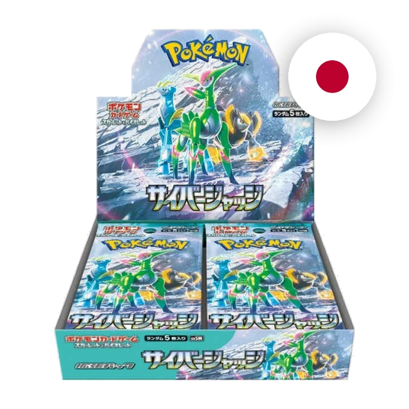 Pokemon S/V Cyber Judge Display, japanische Ausgabe — originalverpackter Booster-Karton