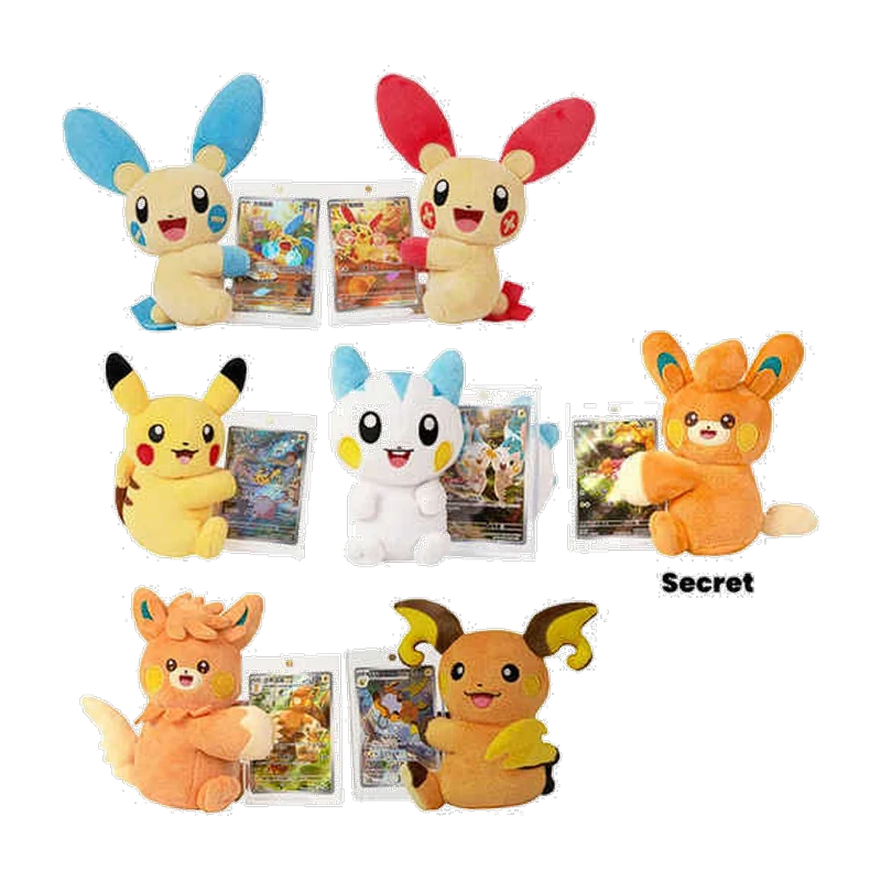 Pokemon Electric Plush Box Set — Plüschfigur mit Promokarte und Boostern — Ansicht 3