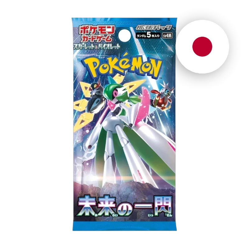 Pokemon S/V Future Flash Booster, japanische Ausgabe — versiegeltes Boosterpack