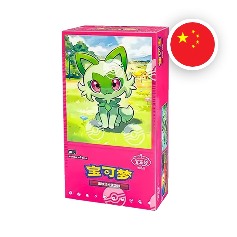Pokemon S/V Gem Pack Vol. 1 Display, chinesische Ausgabe (vereinfacht) — originalverpackter Booster-Karton