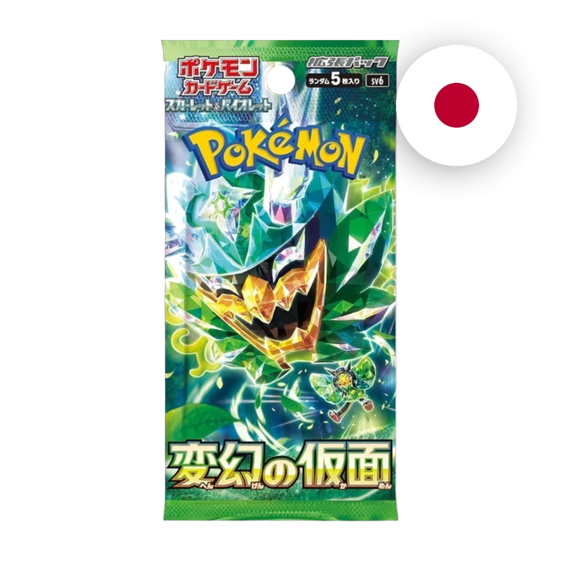 Pokemon S/V Mask of Change Booster, japanische Ausgabe — versiegeltes Boosterpack