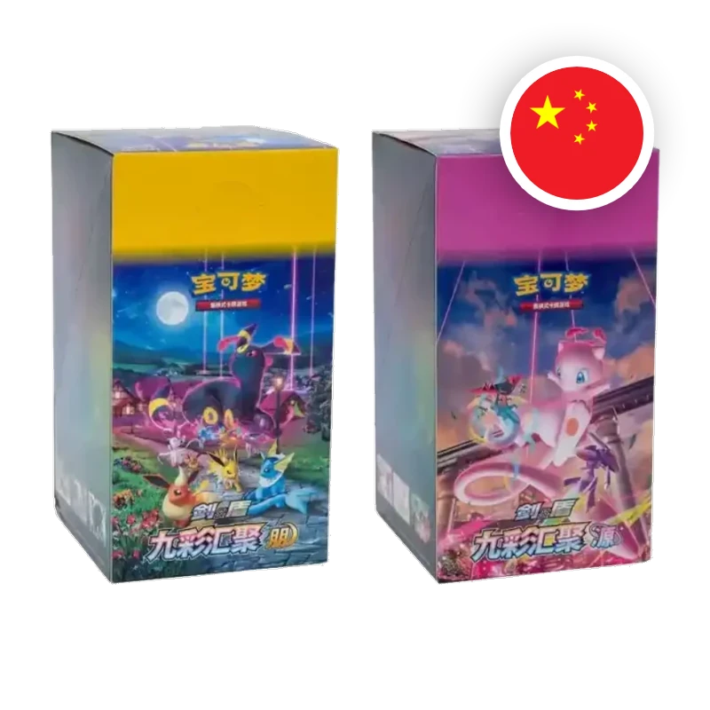 Pokemon S/V Nine Colors Gathering Origin Display, chinesische Ausgabe (vereinfacht) — originalverpackter Booster-Karton