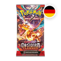 Pokemon S/V Obsidianflammen Booster, deutsche Ausgabe — versiegeltes Boosterpack