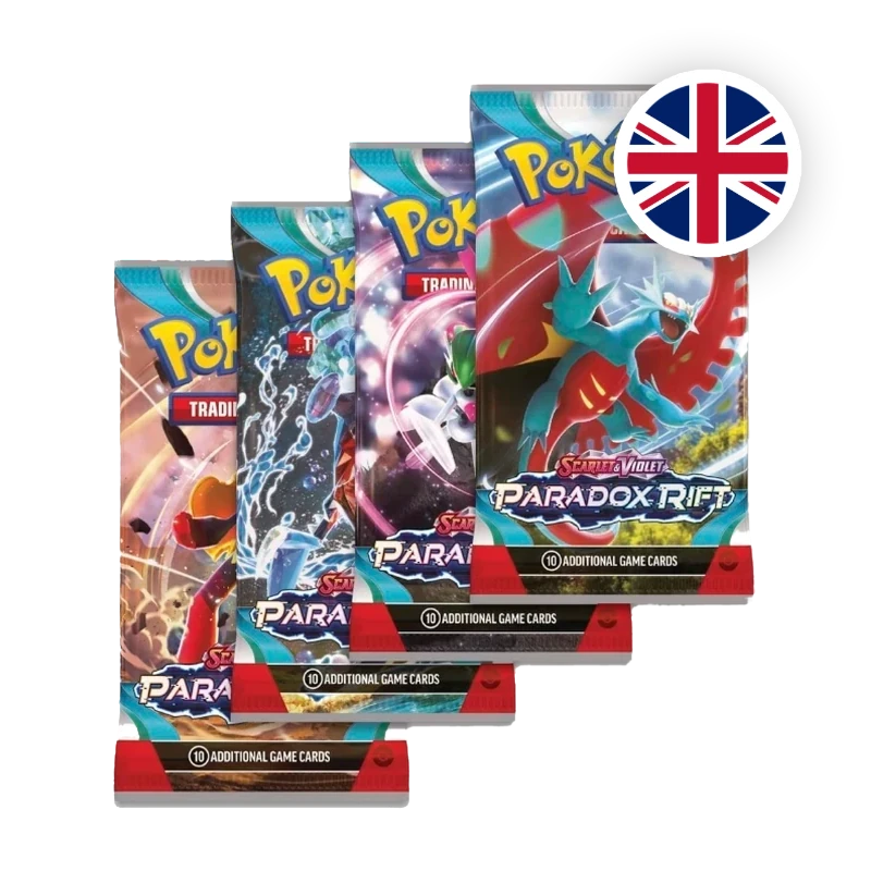 Pokemon S/V Paradox Rift Booster, englische Ausgabe — versiegeltes Boosterpack
