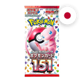 Pokemon S/V Pokemon Card 151 Booster, japanische Ausgabe — versiegeltes Boosterpack