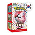 Pokemon S/V Pokemon Card 151 Display, koreanische Ausgabe — originalverpackter Booster-Karton