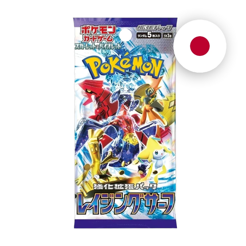 Pokemon S/V Raging Surf Booster, japanische Ausgabe — versiegeltes Boosterpack
