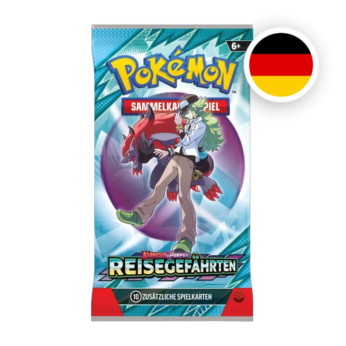 Pokemon S/V Reisegefährten Booster, deutsche Ausgabe — versiegeltes Boosterpack