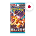 Pokemon S/V Ruler of the Black Flame Booster, japanische Ausgabe — versiegeltes Boosterpack