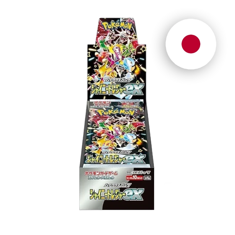 Pokemon S/V Shiny Treasure ex Display, japanische Ausgabe — originalverpackter Booster-Karton