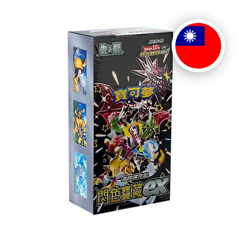 Pokemon S/V Shiny Treasure ex - Display T-CHN — originalverpackt