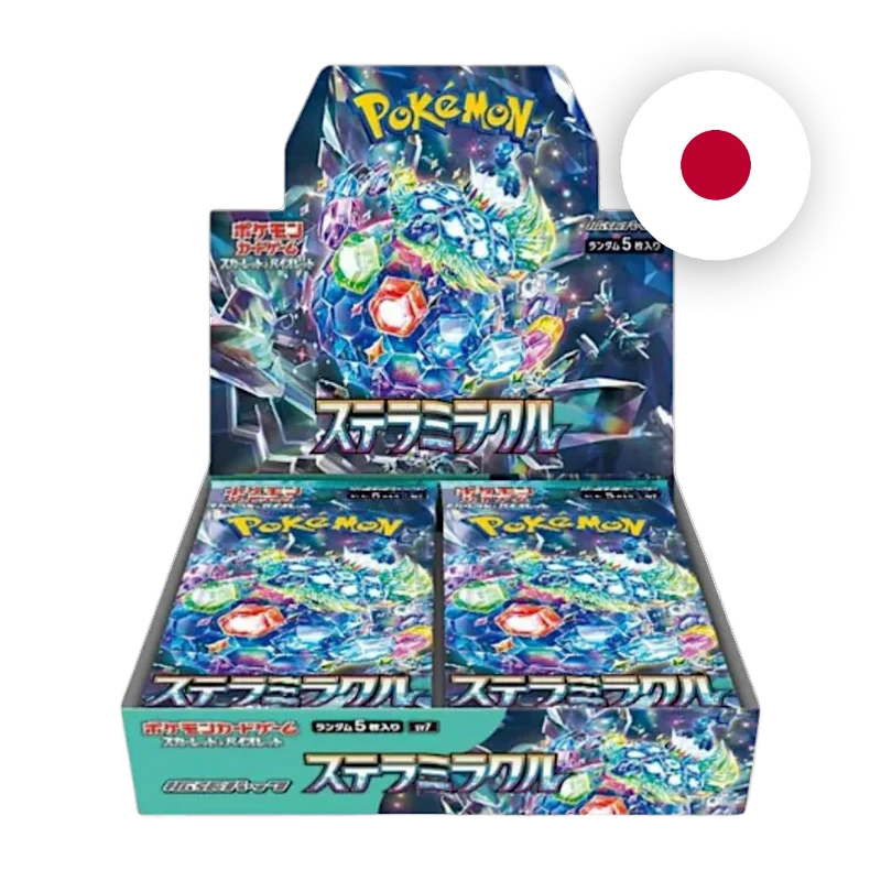 Pokemon S/V Stellar Miracle Display, japanische Ausgabe — originalverpackter Booster-Karton