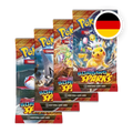 Pokemon S/V Stürmische Funken Booster, deutsche Ausgabe — versiegeltes Boosterpack