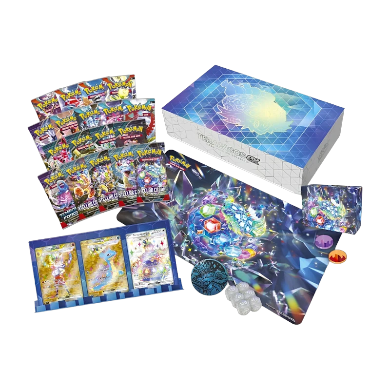 Pokemon S/V Terapagos ex Ultra Premium Collection, englische Ausgabe — originalverpackte Sammelbox — Ansicht 2