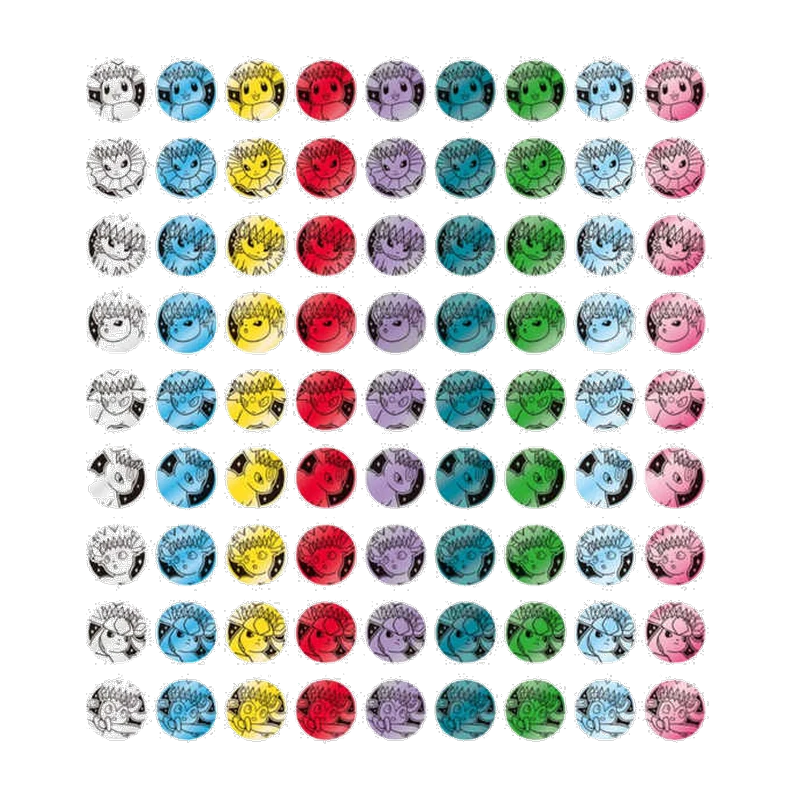 Pokemon S/V Terastal Gathering Coin Set, chinesische Ausgabe (vereinfacht) — originalverpackte Sammelbox — Ansicht 2