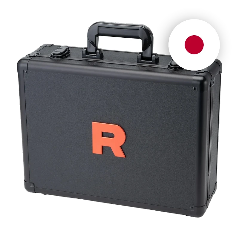 Pokemon S/V The Glory of Team Rocket Attaché Case, japanische Ausgabe — originalverpackte Sammelbox
