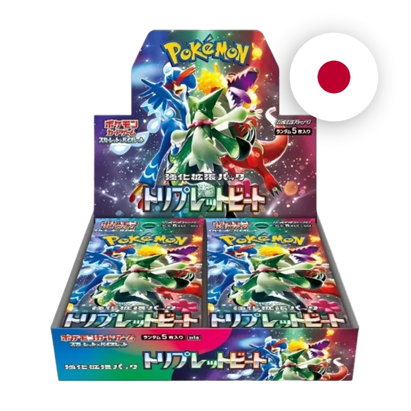 Pokemon S/V Triplet Beat Display, japanische Ausgabe — originalverpackter Booster-Karton