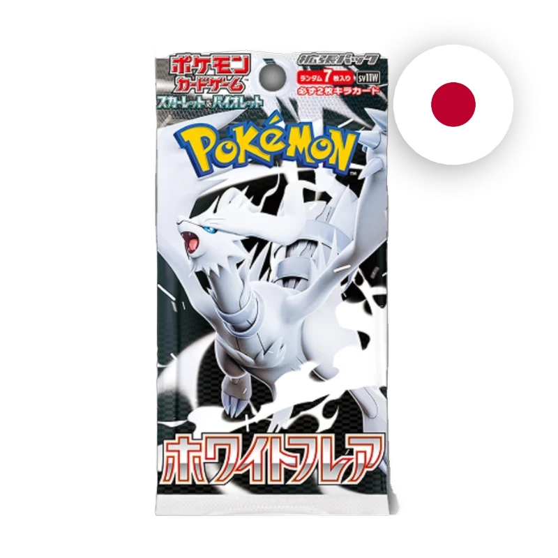 Pokemon S/V White Flare Booster, japanische Ausgabe — versiegeltes Boosterpack
