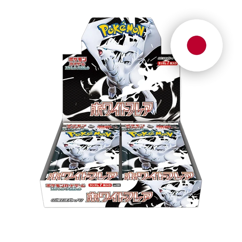 Pokemon S/V White Flare Display, japanische Ausgabe — originalverpackter Booster-Karton