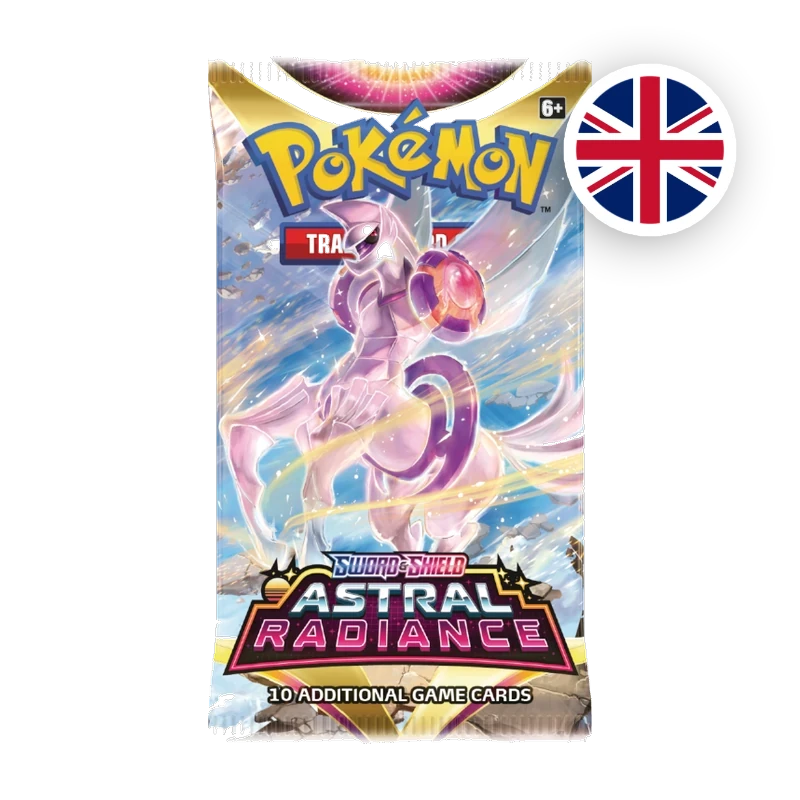 Pokemon SW/SH Astral Radiance Booster, englische Ausgabe — versiegeltes Boosterpack