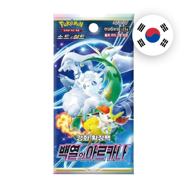 Pokemon SW/SH Incandescent Arcana Booster, koreanische Ausgabe — versiegeltes Boosterpack