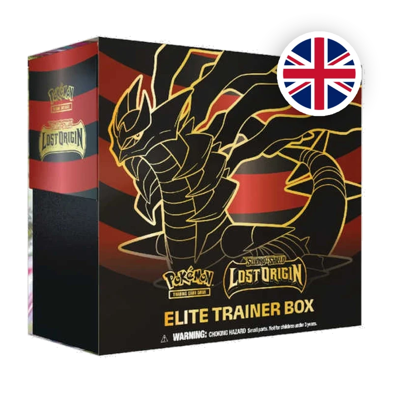Pokemon SW/SH Lost Origin Elite Trainer Box, englische Ausgabe — originalverpackte Trainer Box