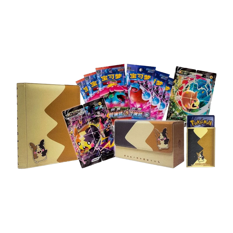 Pokemon SW/SH Marnie & Morpeko V-Union Collection Box, chinesische Ausgabe (vereinfacht) — originalverpackte Sammelbox — Ansicht 2