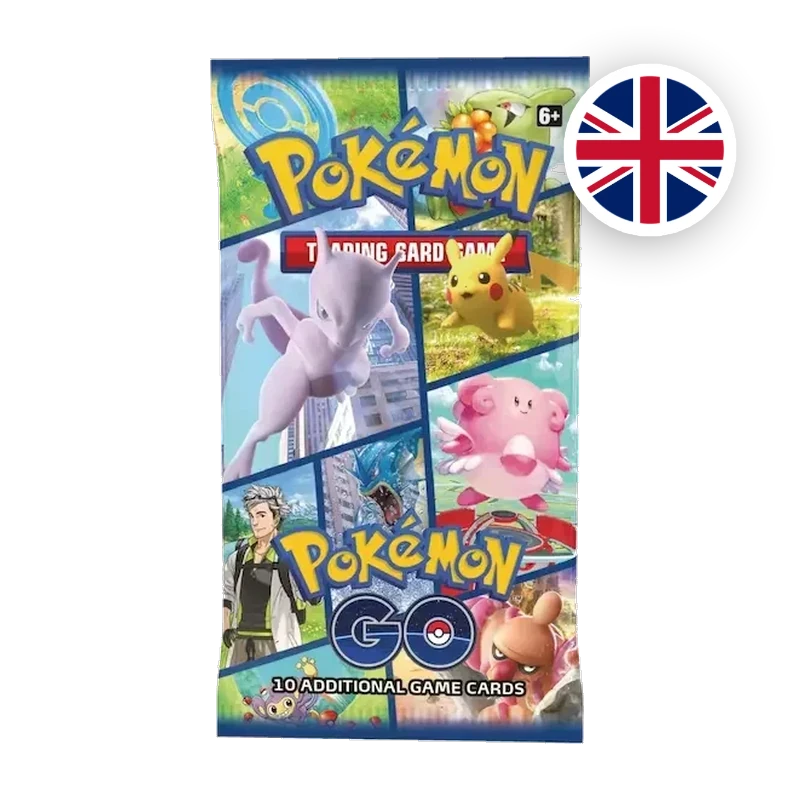 Pokemon SW/SH Pokemon GO Booster, englische Ausgabe — versiegeltes Boosterpack