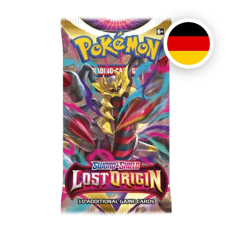 Pokemon SW/SH Verlorener Ursprung Booster, deutsche Ausgabe — versiegeltes Boosterpack