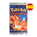 Pokemon WOTC Base Set Booster, spanische Ausgabe — versiegeltes Boosterpack