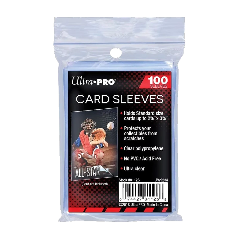 Ultra Pro Card Sleeves 100er Pack (AW53882) Zubehör — originalverpacktes Zubehör