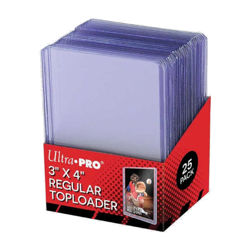 Ultra Pro Toploader 3" x 4" Clear Regular (25 Stück) Zubehör — originalverpacktes Zubehör